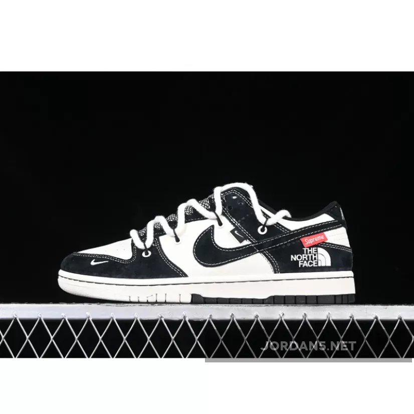 SB DUNK LOW SUPREME WHITE/GREY/BLACK