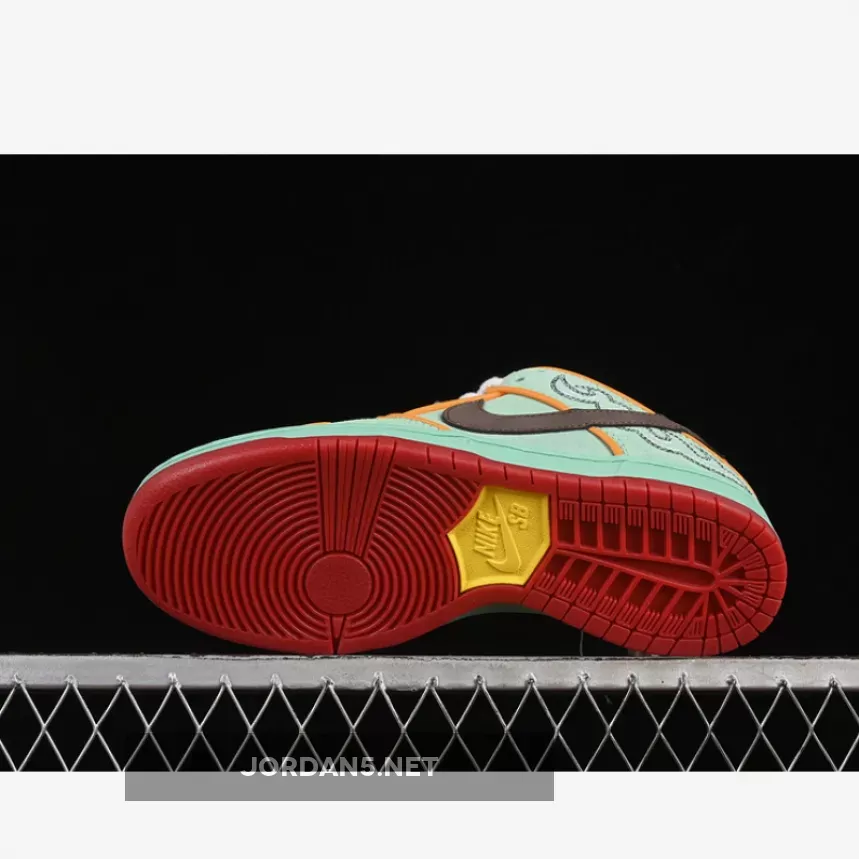 SB DUNK LOW TOURMALINE GREEN/BROWN