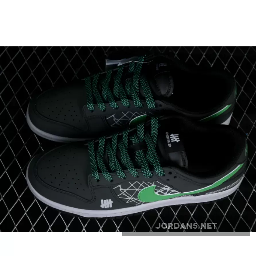 SB DUNK LOW UN GREY/GREEN/BLACK
