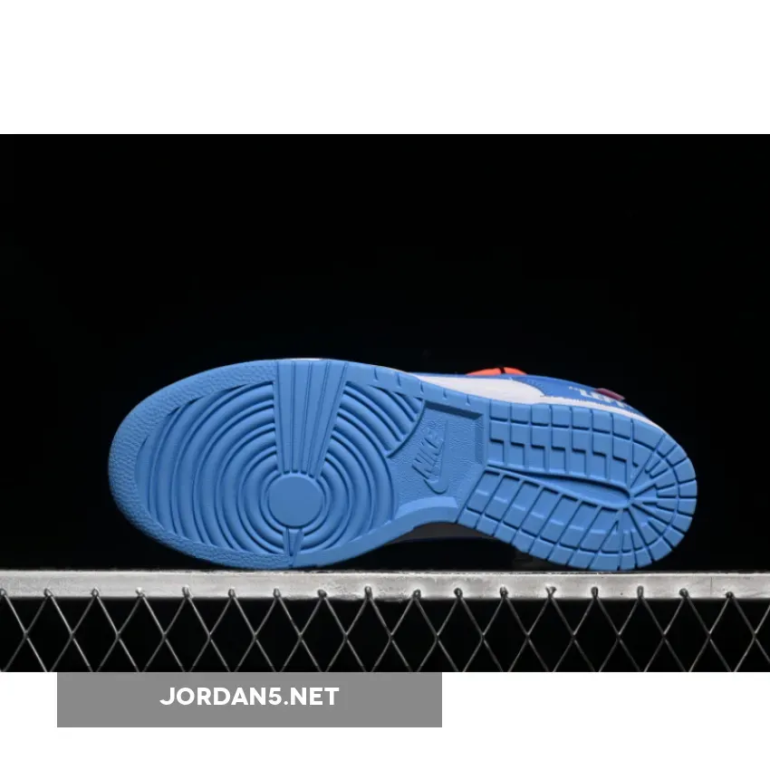 SB DUNK LOW WHITE/BLUE/ORANGE