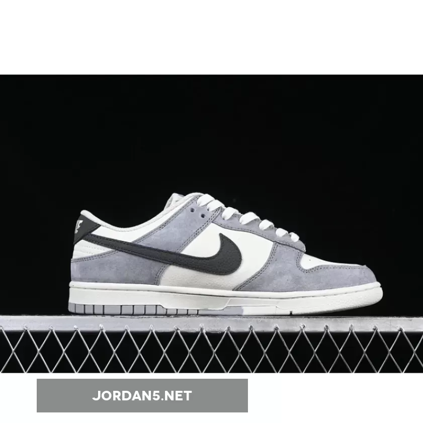 SB DUNK LOW WHITE/GREY/BLACK