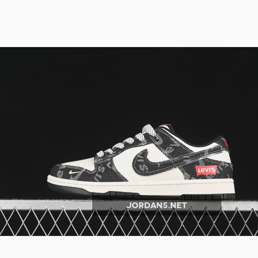 SB DUNK LOW WHITE/GREY/BLACK/RED