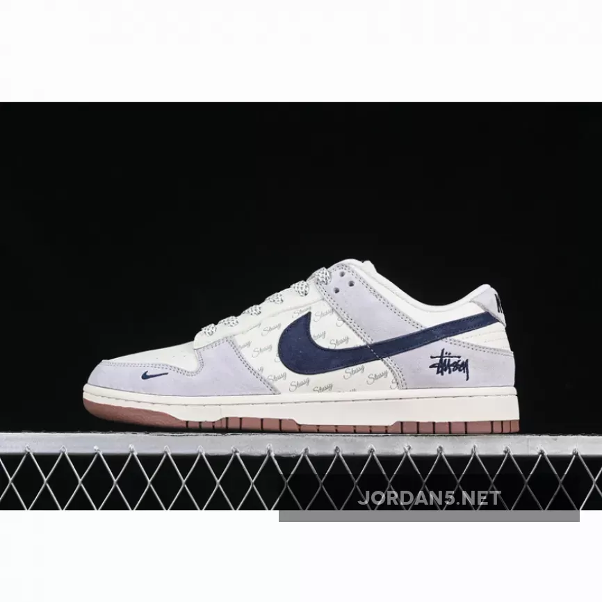 SB DUNK LOW WHITE/GREY/BLUE