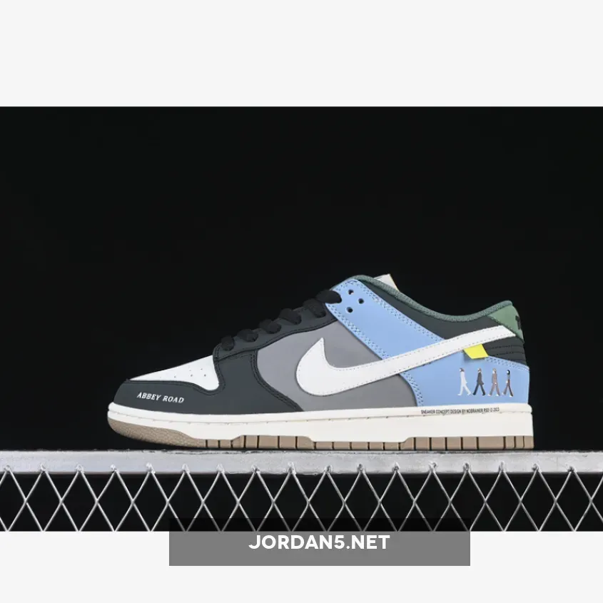 SB DUNK LOW WHITE/GREY/BLUE/BLACK/GREEN