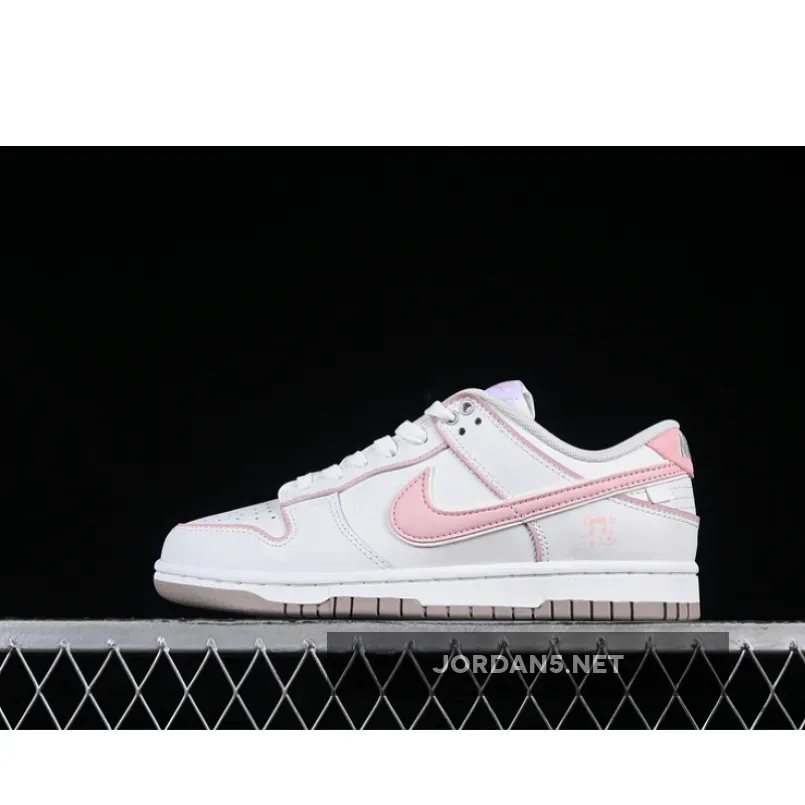 SB DUNK LOW WHITE/PINK