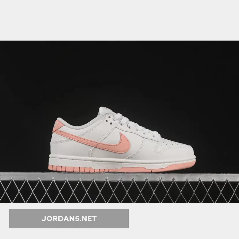 SB DUNK LOW WHITE/PINK