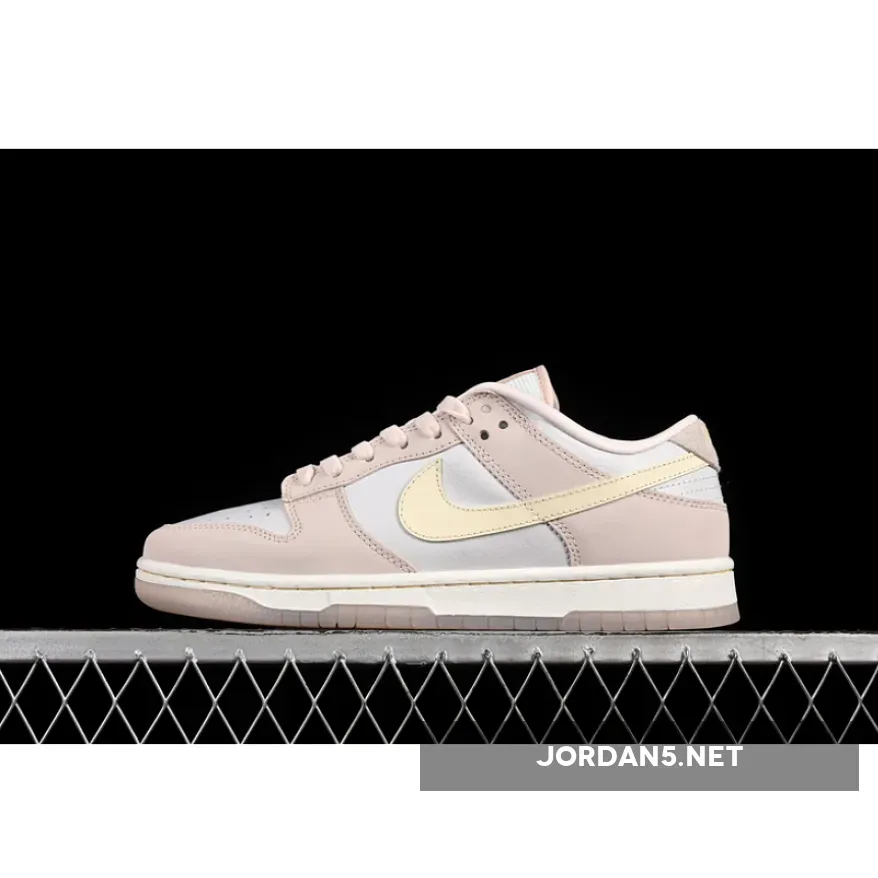 SB DUNK LOW WHITE/PINK/YELLOW