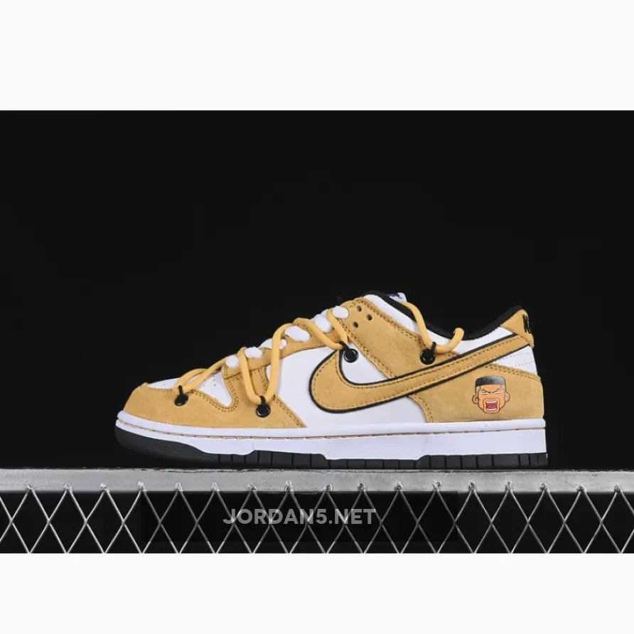SB DUNK LOW WHITE/YELLOW