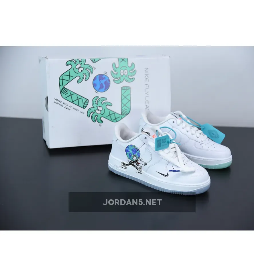 Steven Harrington x Nike Air Force 1 Eather Day White