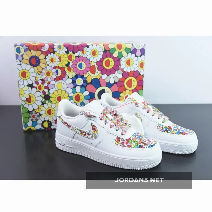 Takashi Murakami x Studio Hagel Nike Air Force 1 Flower Custom