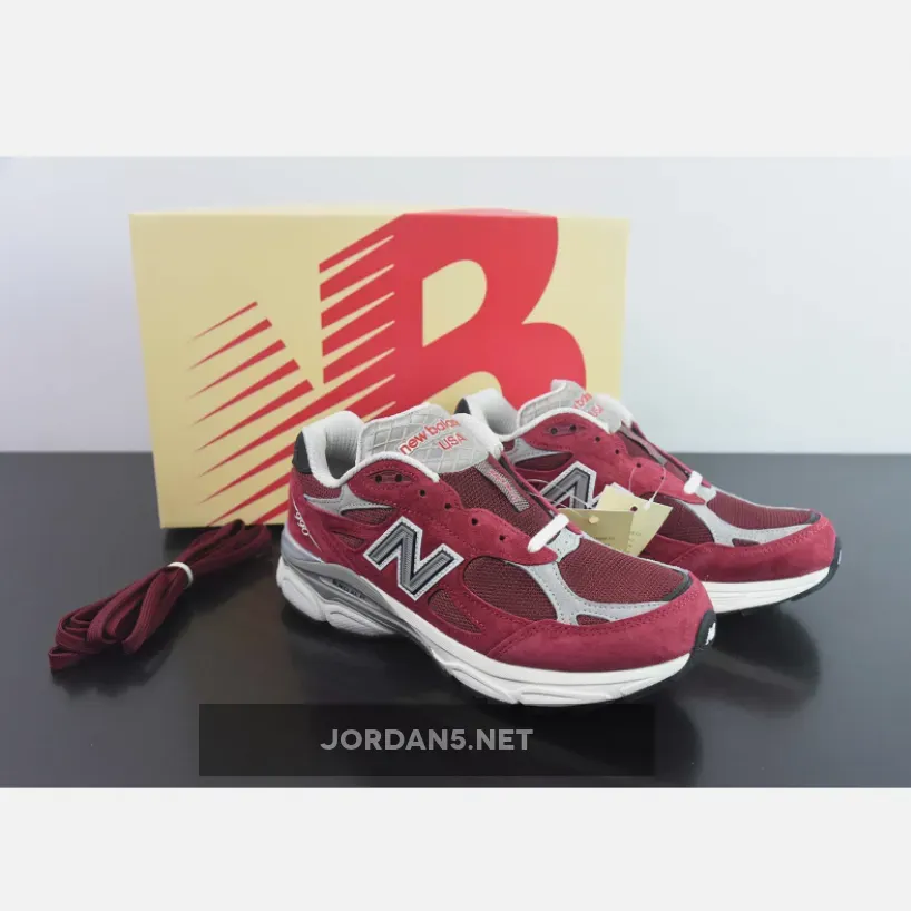 Teddy Santis New Balance 990v3 MiUSA Scarlet