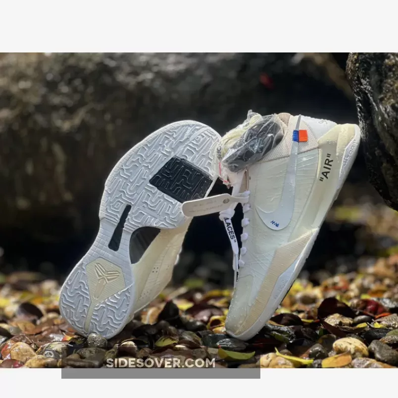 Undefeated x Custom Nike Kobe 5 Protro Rice White