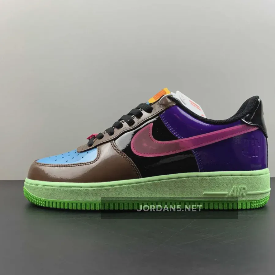 Undefeated x Nike Air Force 1 Low Fauna Brown/Pink Prime-Multi-Color