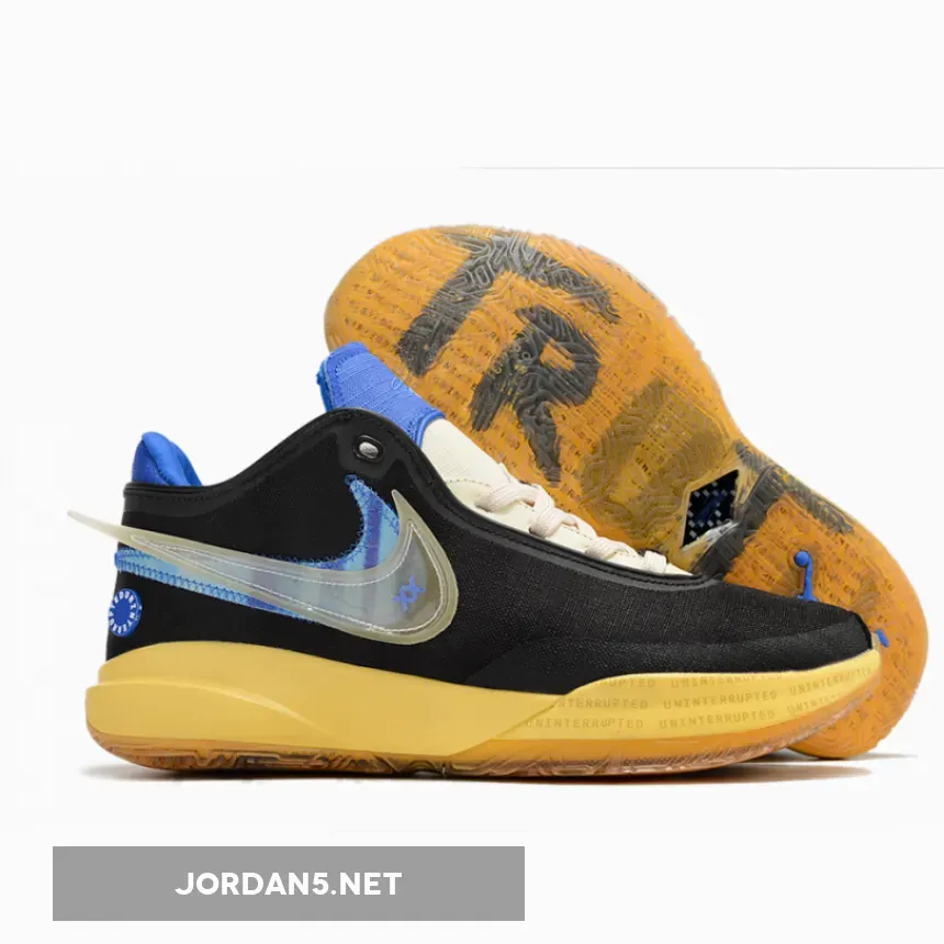 Uninterrupted x Nike LeBron 20 "Speak Your Truth" Black/Hyper Royal-Gold