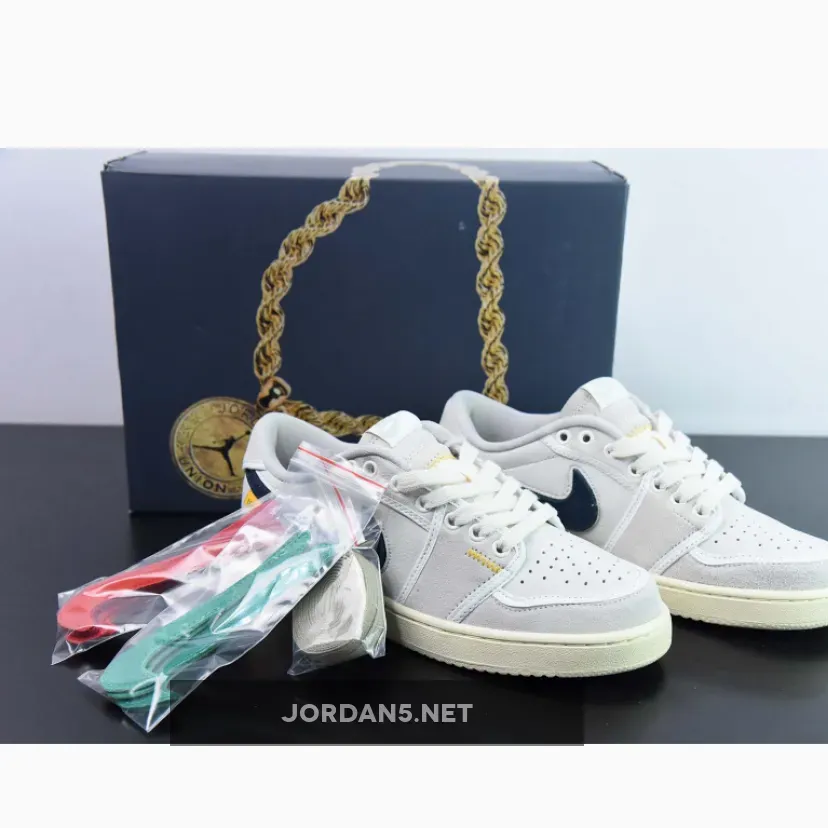 Union LA x Air Jordan 1 KO Low Sail/Muslin-Neutral Grey